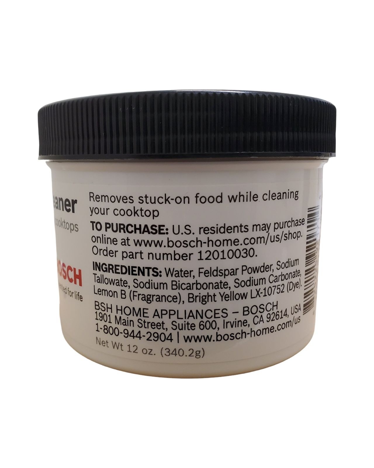 12 OZ Bosch Induction & Electric Cooktop Cleaner 12010030 Pack Of 2