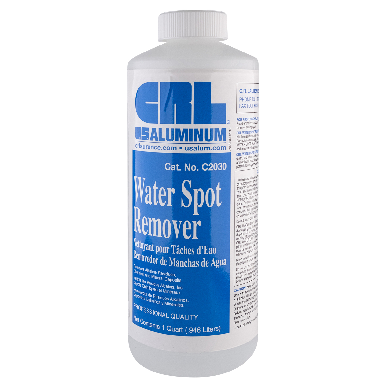 CRL C2030 Water Spot Remover – Quart Bottle