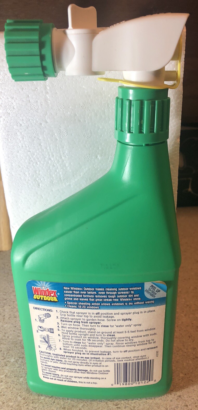 Windex Outdoor Window Cleaner Spay Concentrated 32 fl oz New Old Stock