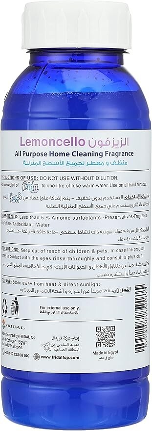 Frida Home All Purpose Home Cleaning Fragrance , lemoncello ( 3 Pack X 480 ml )