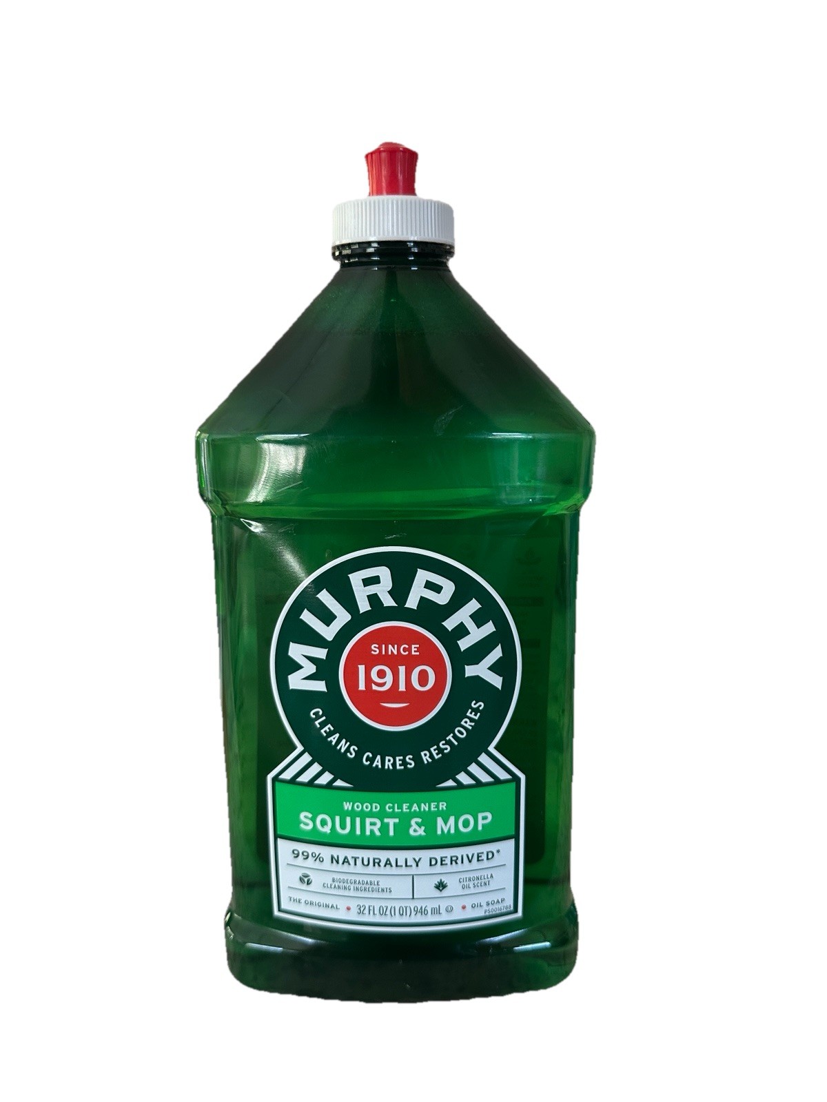 Murphy’s Oil Soap Squirt and Mop Wood Floor Cleaner 32 oz Natural Biodegradable