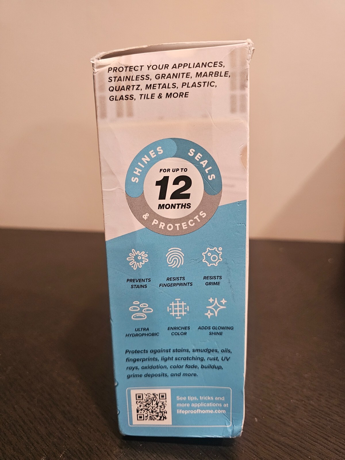 Lifeproof Home Multi-Surface Ceramic Nanotechnology Coating Spray 8 fl oz Box
