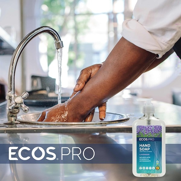 Ecos Pro Pl9665/6 Hand Soap, Biodegradable, Lavender, 6 Pk