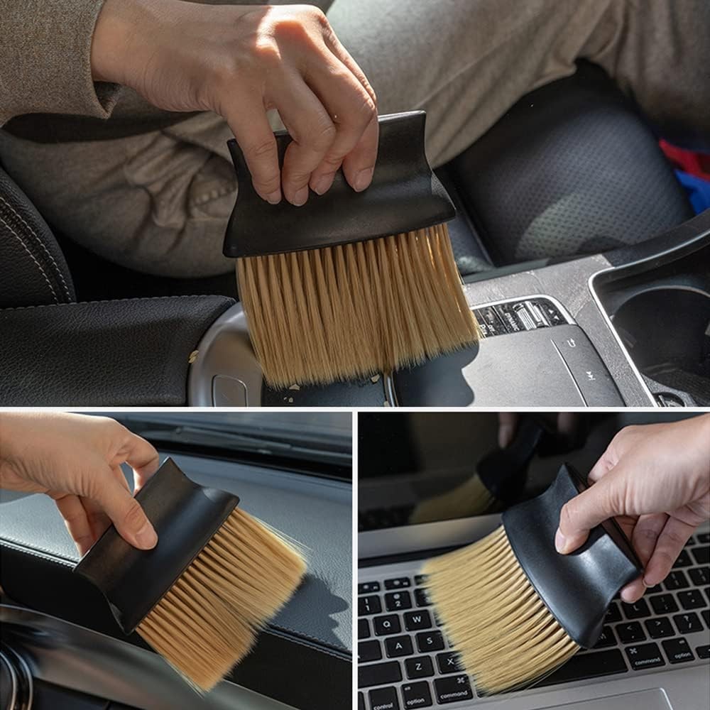1pc Auto Interior Dust Brush, Car Cleaning Brushes Duster
