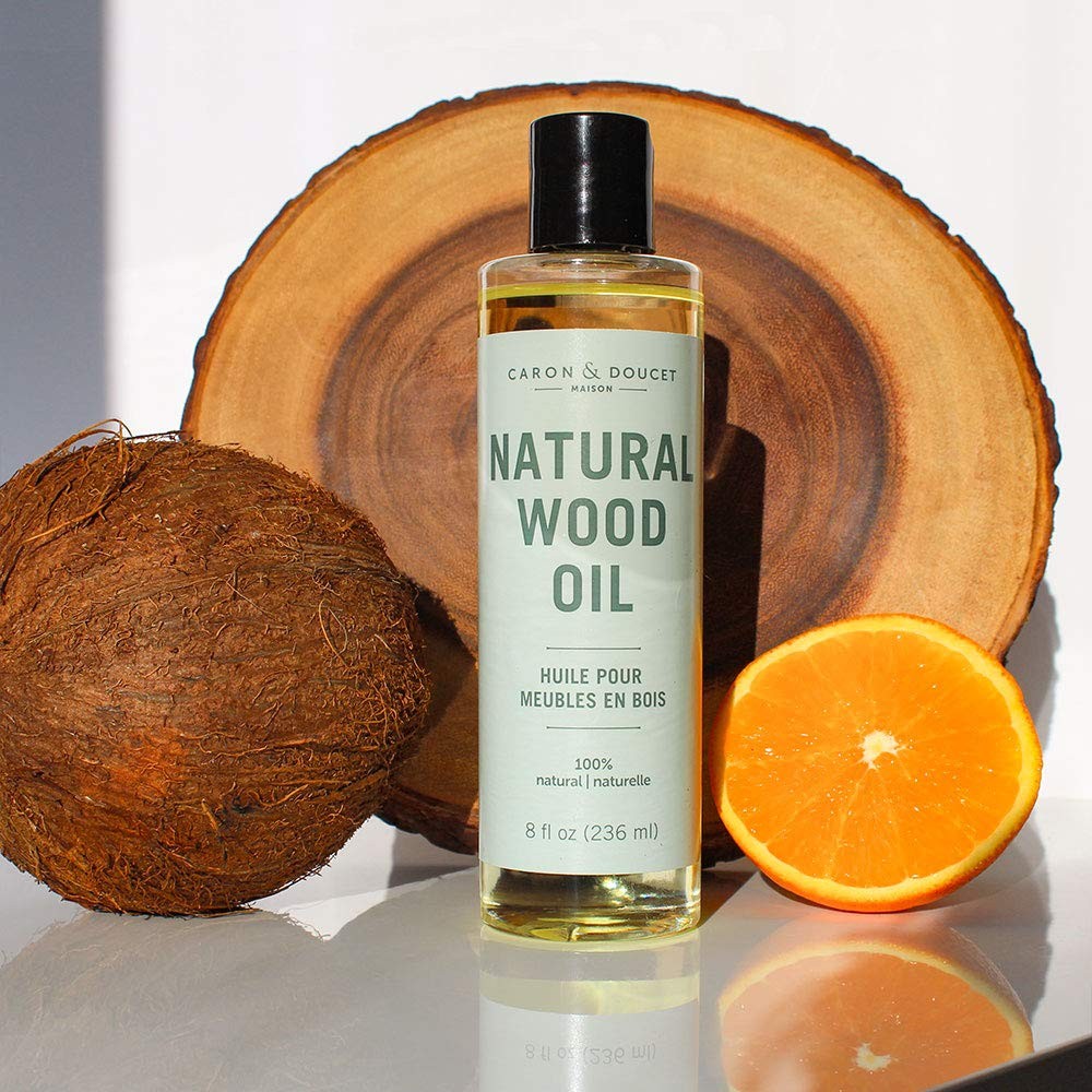 – Natural Wood Conditioning Oil – 100% Plant Based Wood Conditioning and Poli…