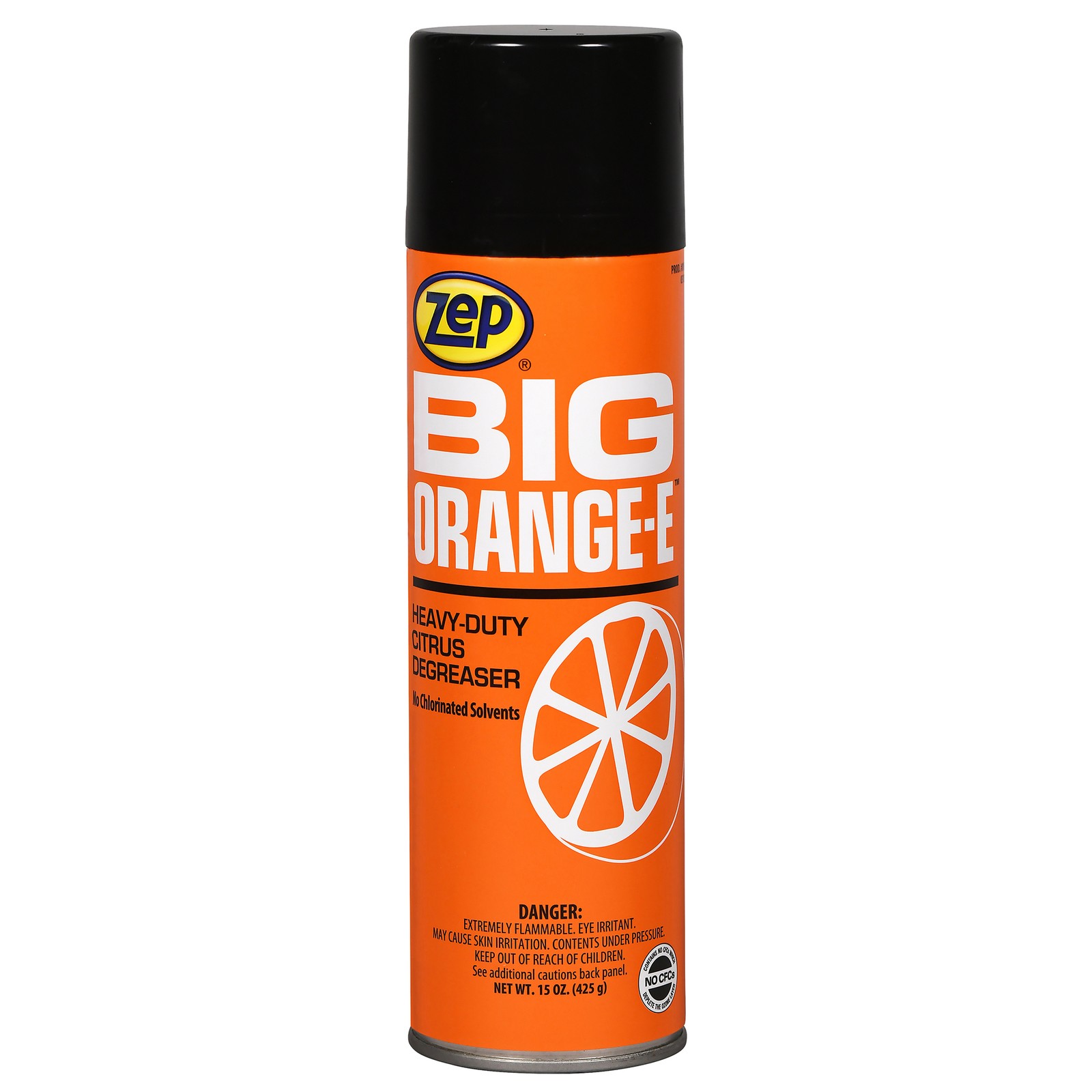 Zep Big Orange-E Heavy-Duty Citrus Degreaser Aerosol – 15 oz (Case of 12) 18501