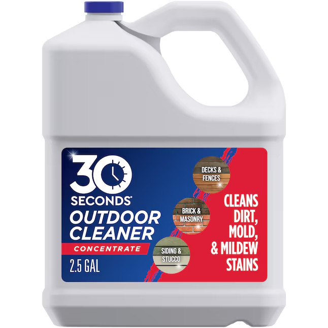 30 SECONDS 2.5-gallon Mold and Mildew Stain Remover Concentrated Outdoor Cleaner
