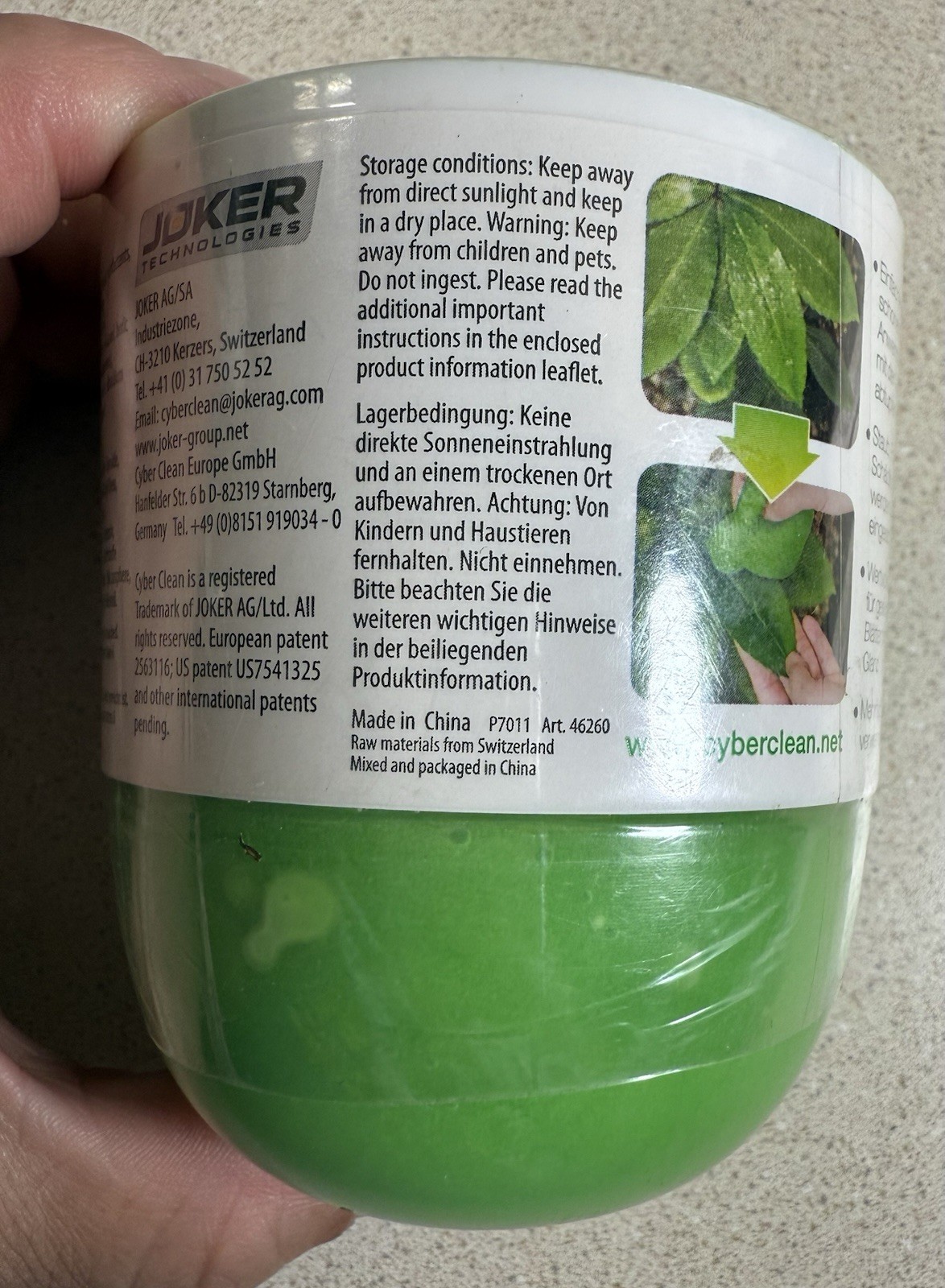 Lot Of 6 Cyberclean Leaf Care Indoor Plants Leaf Cleaner Joker Technologies NEW