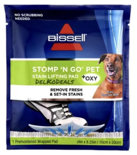 5 Bissell Stomp ‘n Go Pet Stain Lifting Pad+ OXY New Sealed! Discontinued!