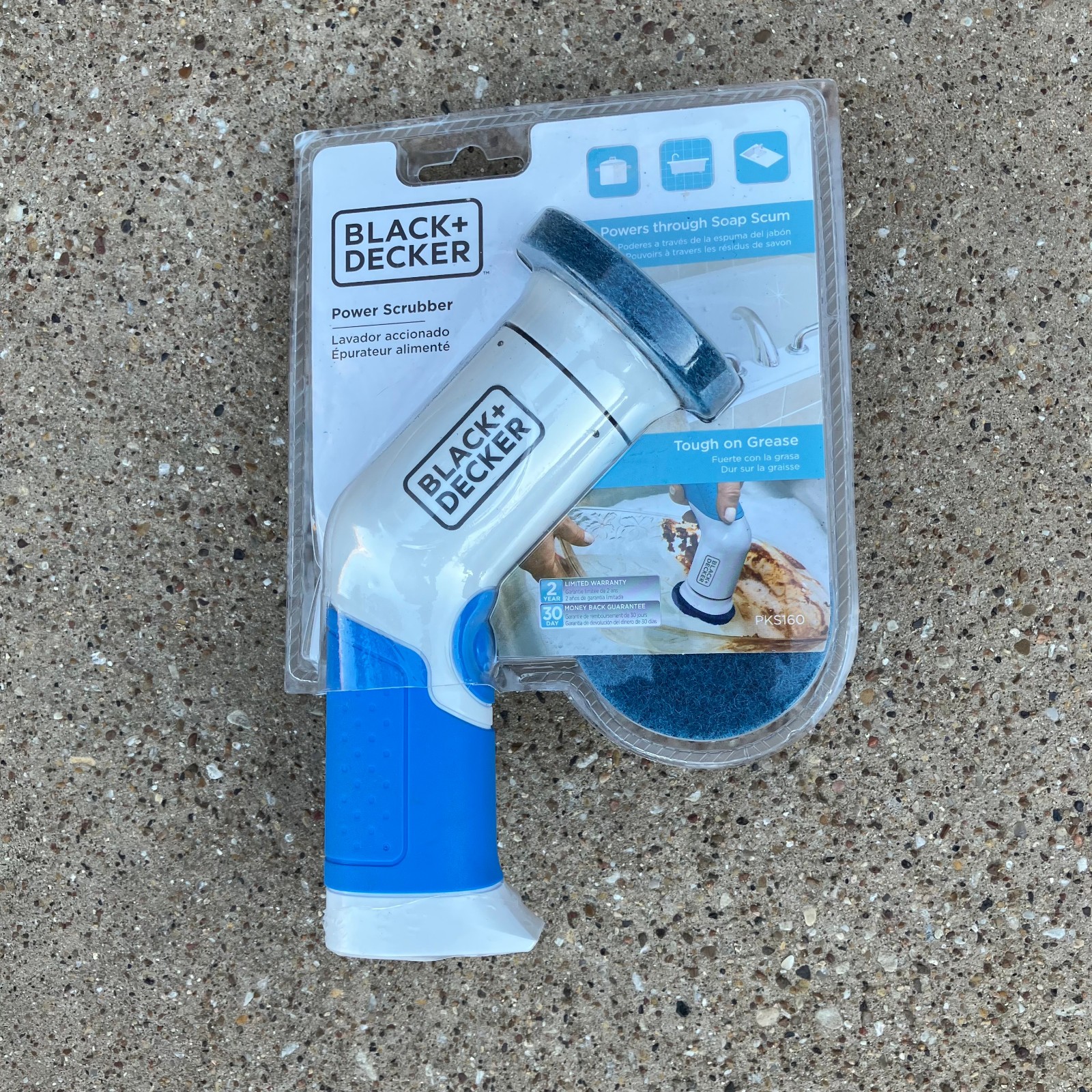 Black & Decker PKS160 Battery Powered Kitchen Scrubber, New in Package