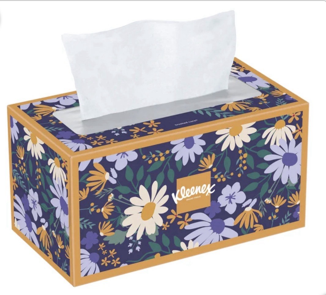 Kleenex Trusted Care Facial Tissue 2-Ply 230 Sheets per Box 10-Pack