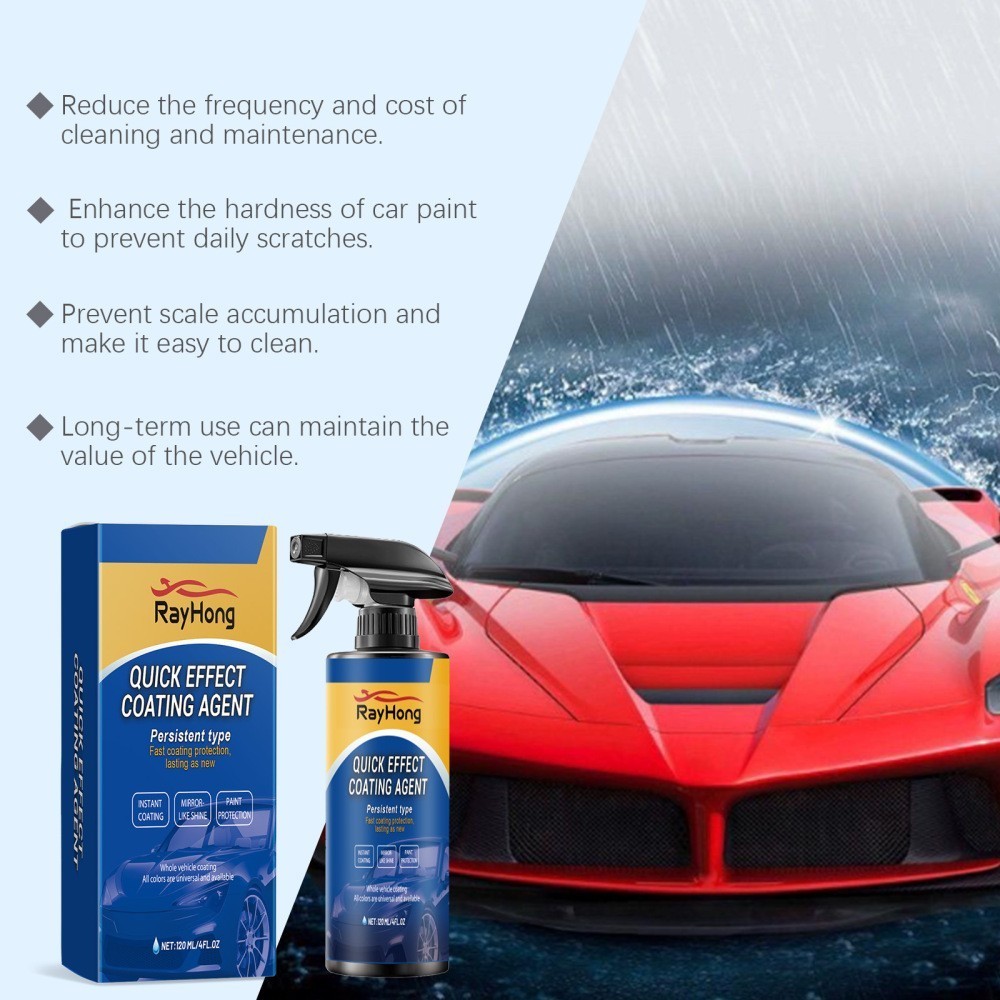 4oz Quick Effect Coating Agent, Advanced Ceramic Spray Coating Multi-Functional