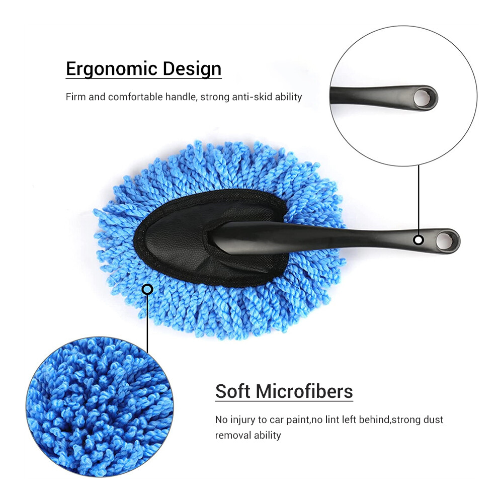 Vehicle Auto Car Truck Microfiber Duster Dusting Cleaning Wash Brush Cling Tool
