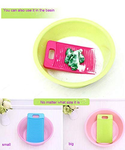 Washing board mini washboards plastic wash board for baby cloth small Items c…