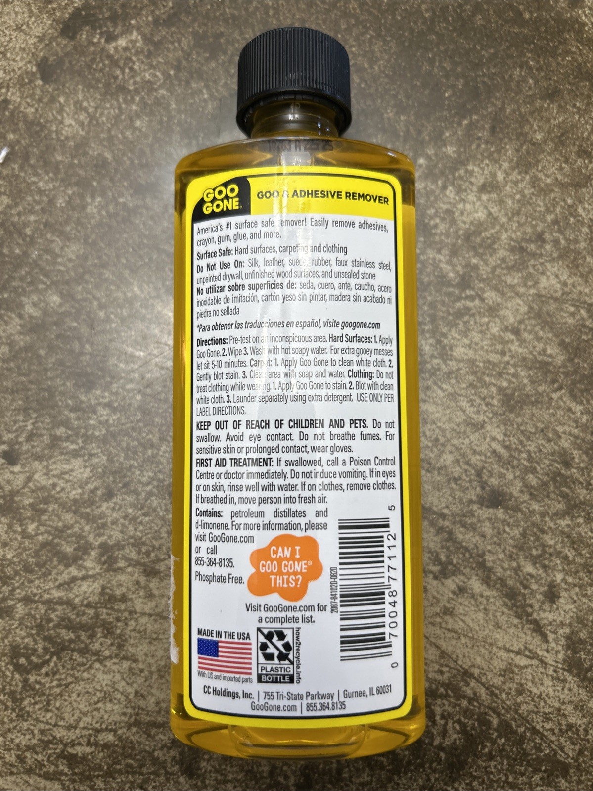 Goo Gone Adhesive Remover – 8 oz (2087)