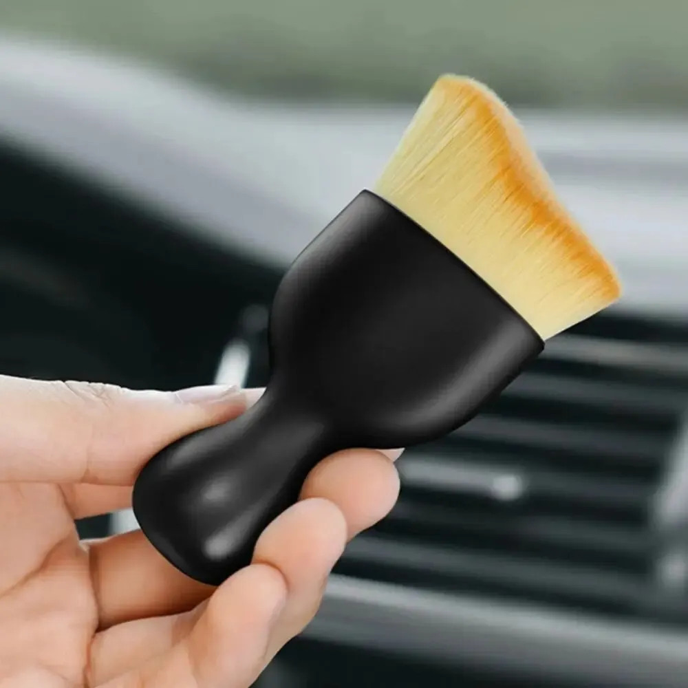 2 Pcs Car Interior Dust Sweeping Soft Brush Car Washing Tool Keyboard Gap Car Du
