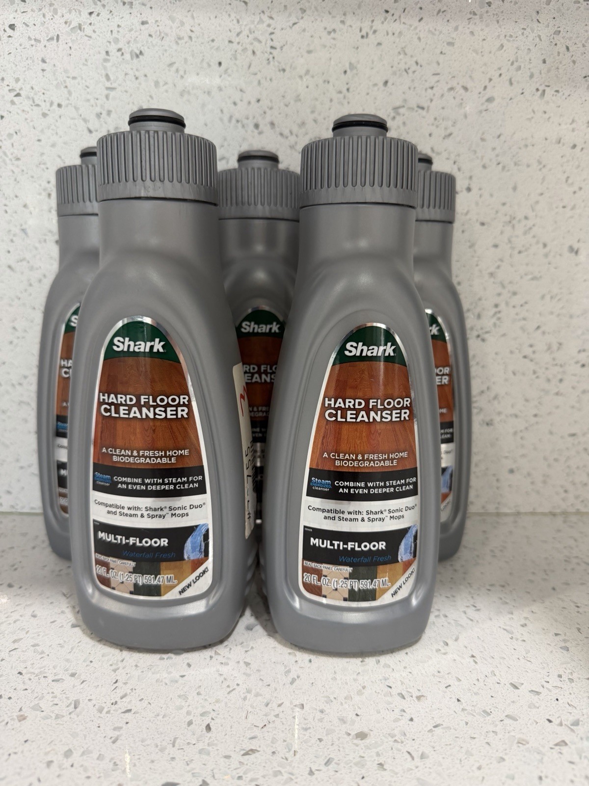 Shark Hard Floor Cleanser Multi-Floor 20 oz Waterfall Fresh Biodegradable New