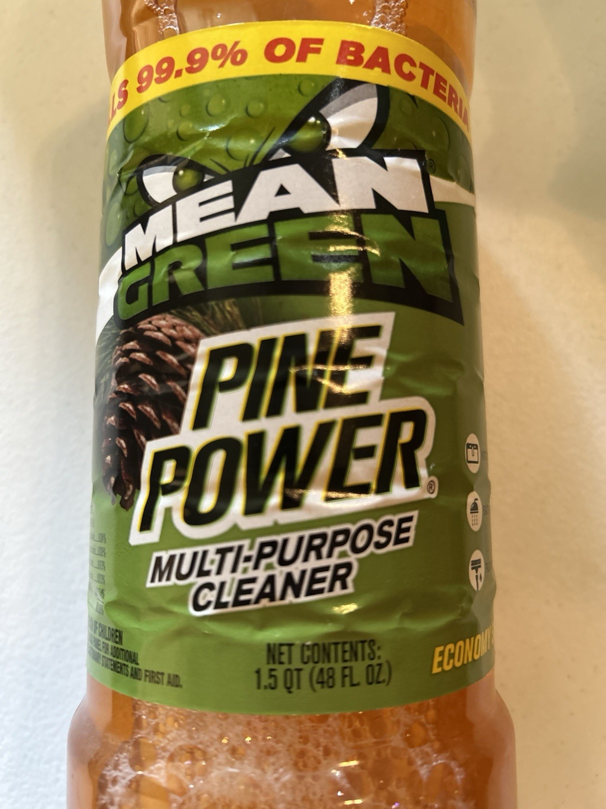 Mean Green Pine Power Multi Purpose Cleaner 48 Oz. Kitchen, Bathroom, Floors