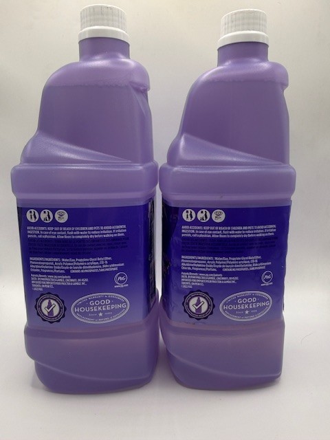 Swiffer WetJet Floor Cleaner Refill Lavender Febreze Scent 42.2 oz Lot of 2 NEW