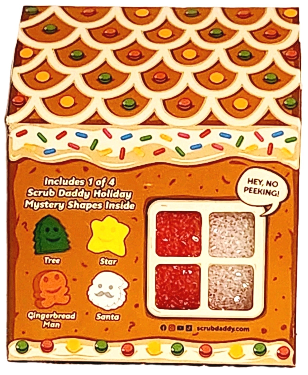 Scrub Daddy + Mommy Scrubber + Holiday Mystery Scrubber, 3 Pack, Special Edition