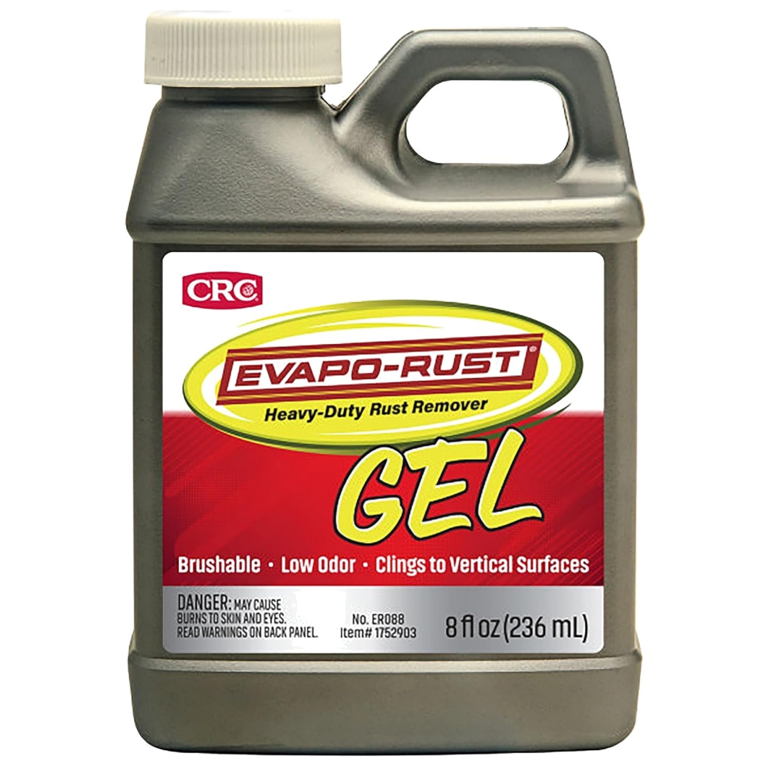 CRC 8 oz Gel Rust Remover – Eco-Conscious & Easy to Use for Multiple Surfaces