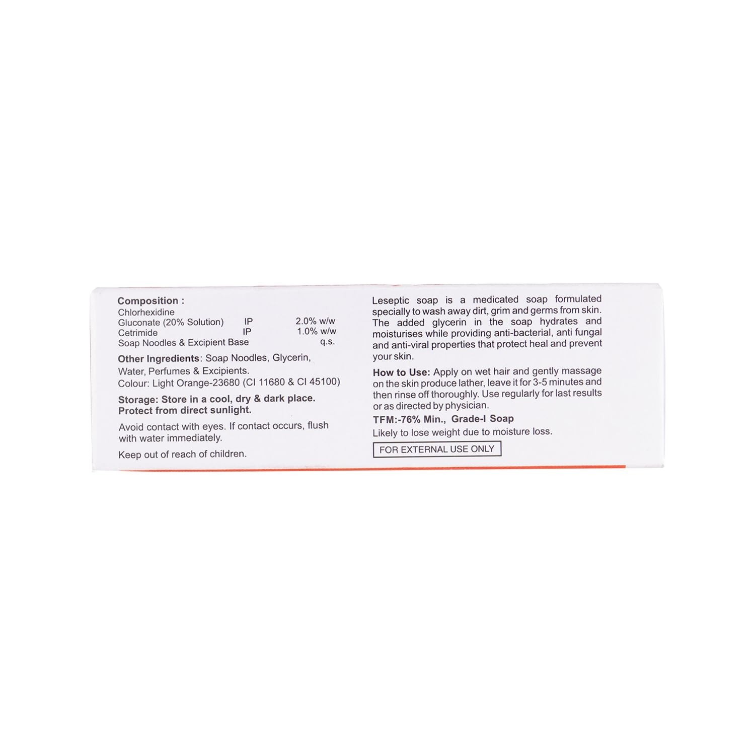 Antiseptic Soap with Glycerine 75g Pack of 4 Daily Hygiene Fast Shipping