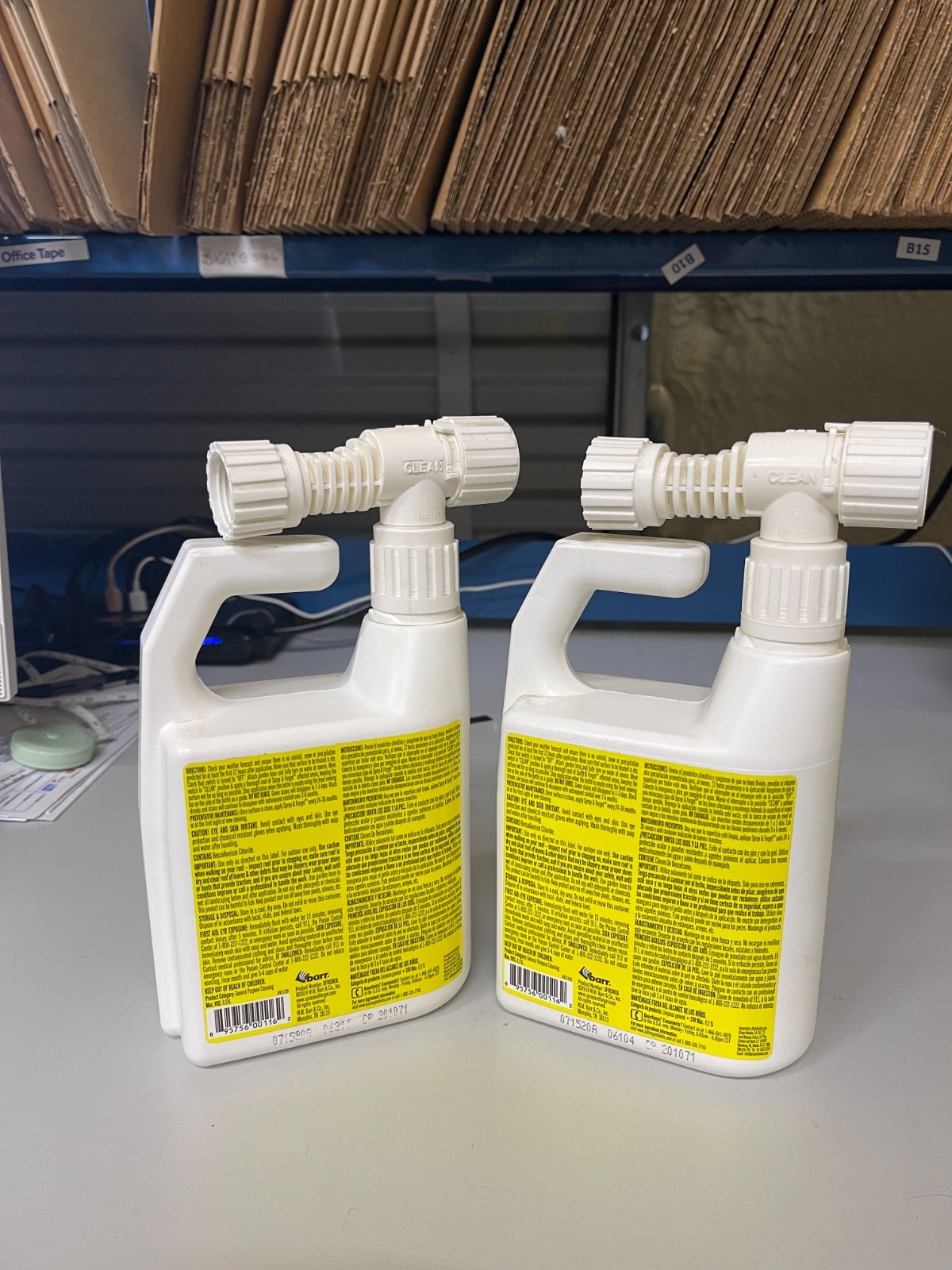 Spray & Forget Super Concentrated REVOLUTIONARY ROOF CLEANER (1 qt) – 2 NEW