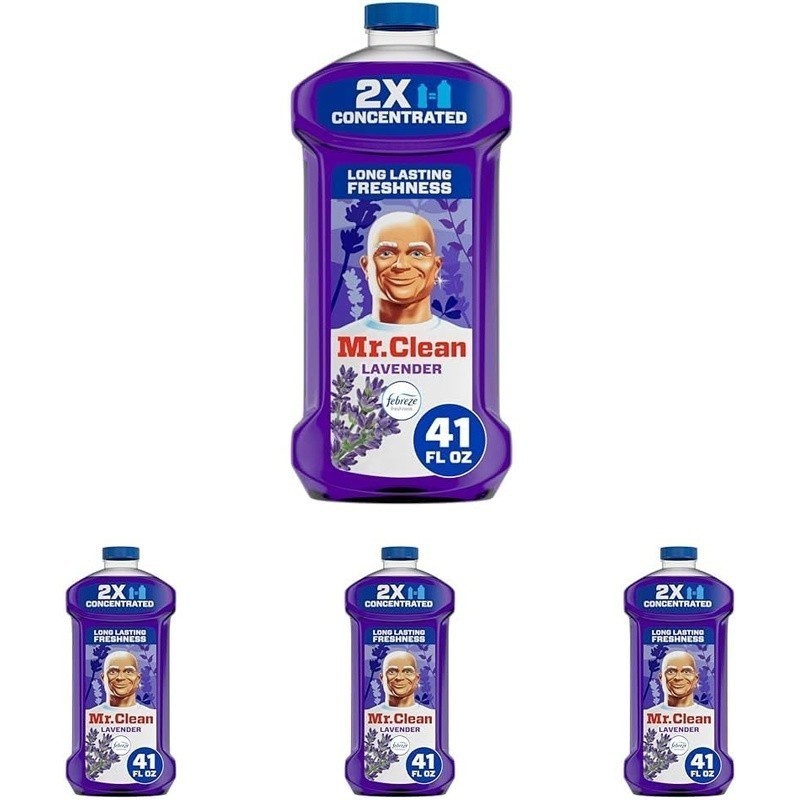 2X Concentrated Multi Surface Cleaner Liquid 164oz Cuts Dirt Grease Grime New
