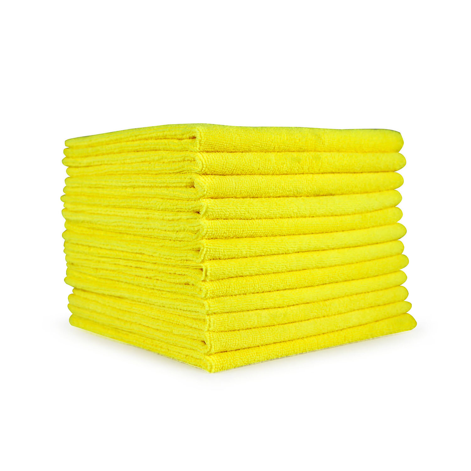 Microfiber Cleaning Cloth Packs of 12 – Reusable 12 x 12 Color Options – 320 GSM