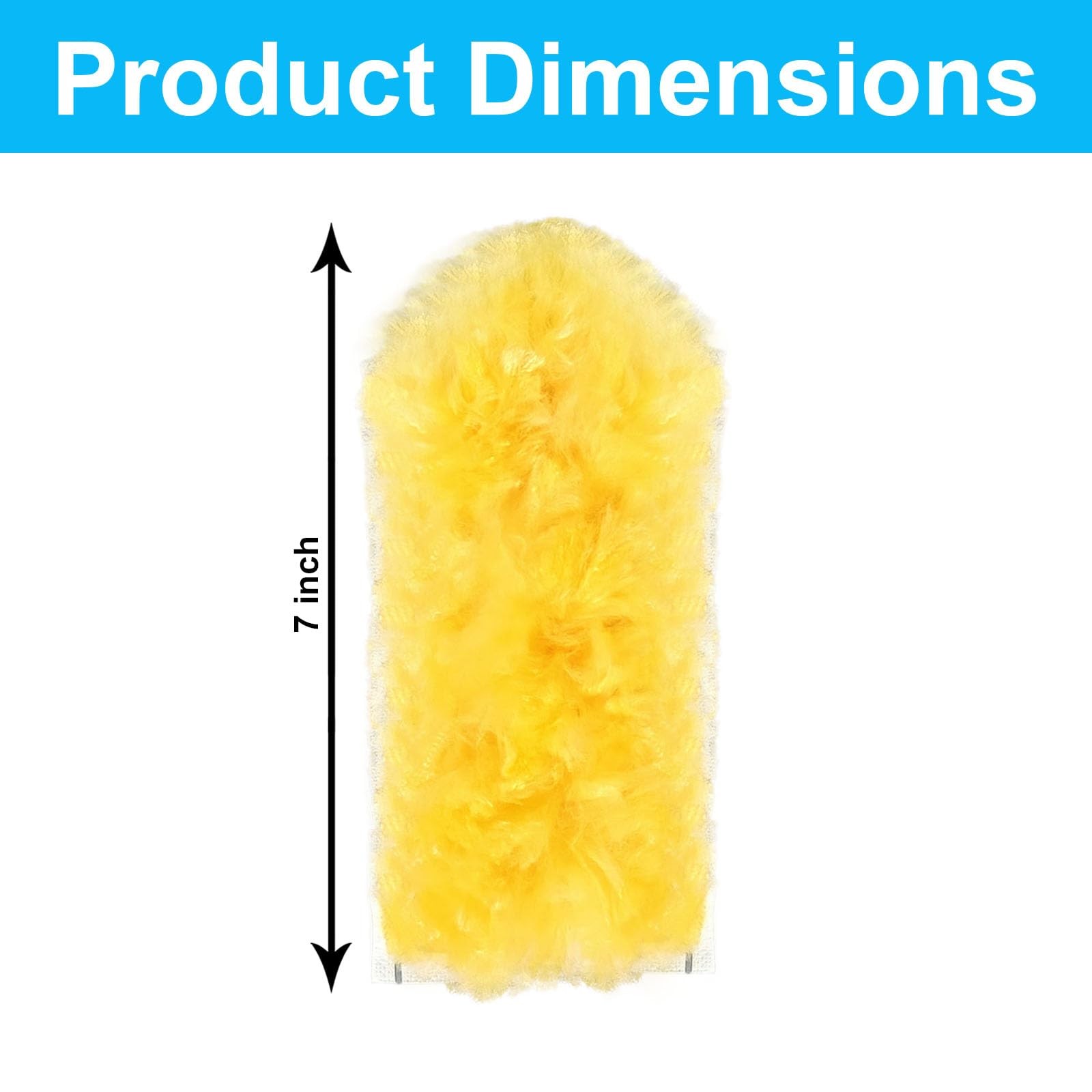 20 Pack Heavy Duty Duster Refills for Swiffer, MultiSurface 360° Disposable D…