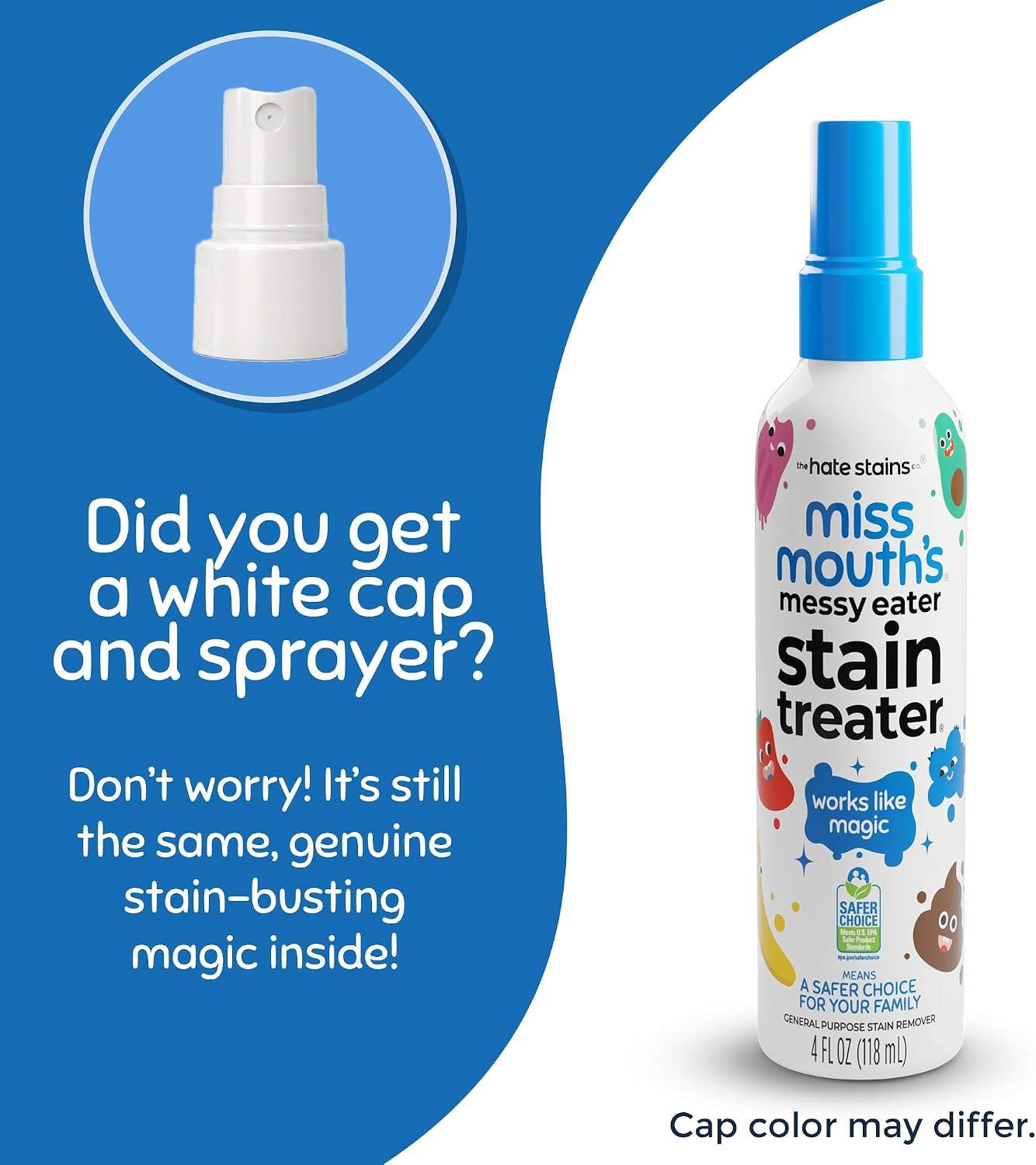 Miss Mouth’S Messy Eater Stain Treater Spray – 4Oz Stain Remover – Newborn & Bab