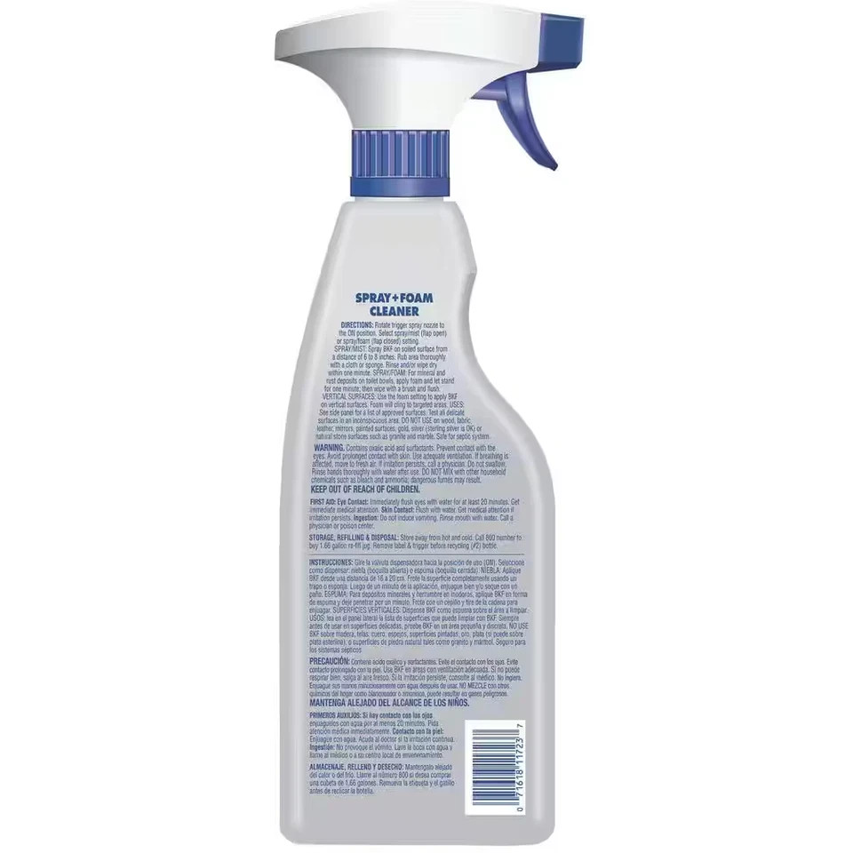 Bar Keepers Friend Spray & Foam Cleaner 25.4oz (3 Pack) Rust Stain Remover