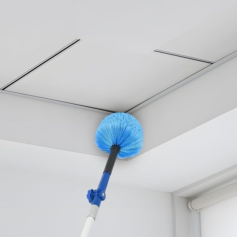 Adjustable Telescopic Extension Pole Painting Cleaning Dusting Light Bulb Reach