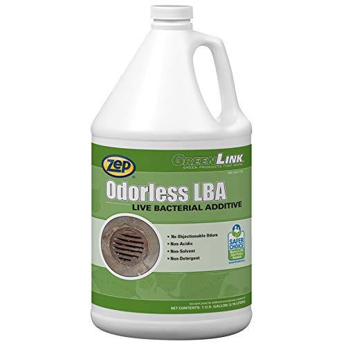 Zep Odorless LBA (Liquid Bacterial Additive) Drain Maintainer 1 Gal 166823 (Case