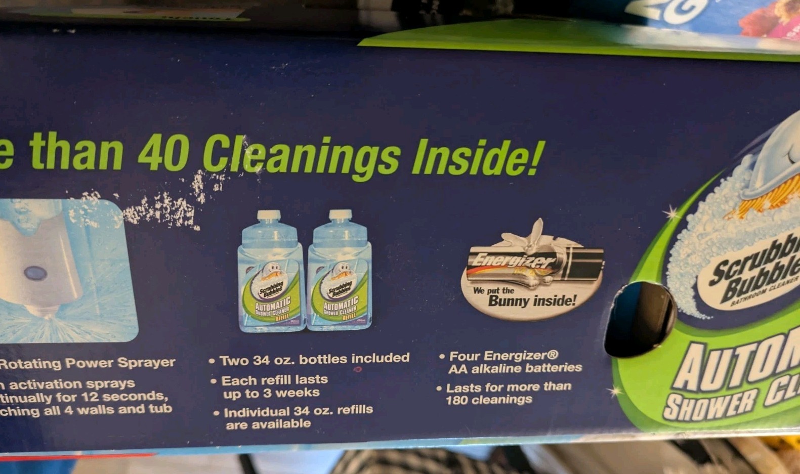 Scrubbing Bubbles 609271 Automatic Shower Cleaner Starter Kit New Sealed