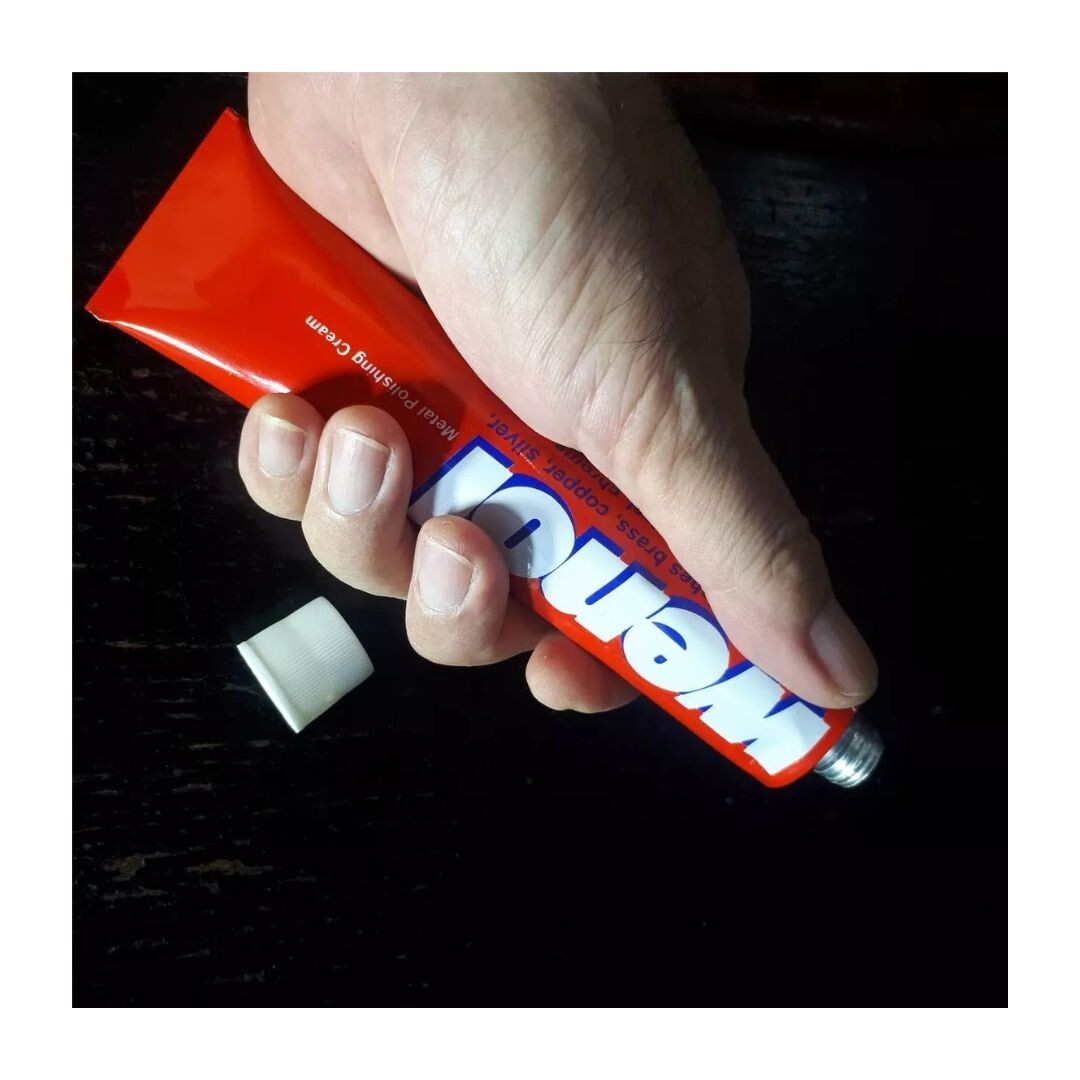 WENOL Metal Polishing Cream Brass Stainless Steel Aluminum Silver Gold 100 gx2