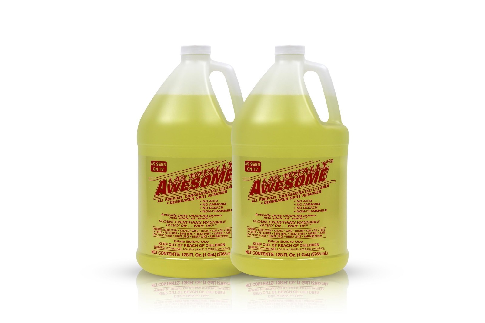 128oz All-Purpose Cleaner Refill (2 Pack) – Heavy Duty Degreaser for Home, Kitch