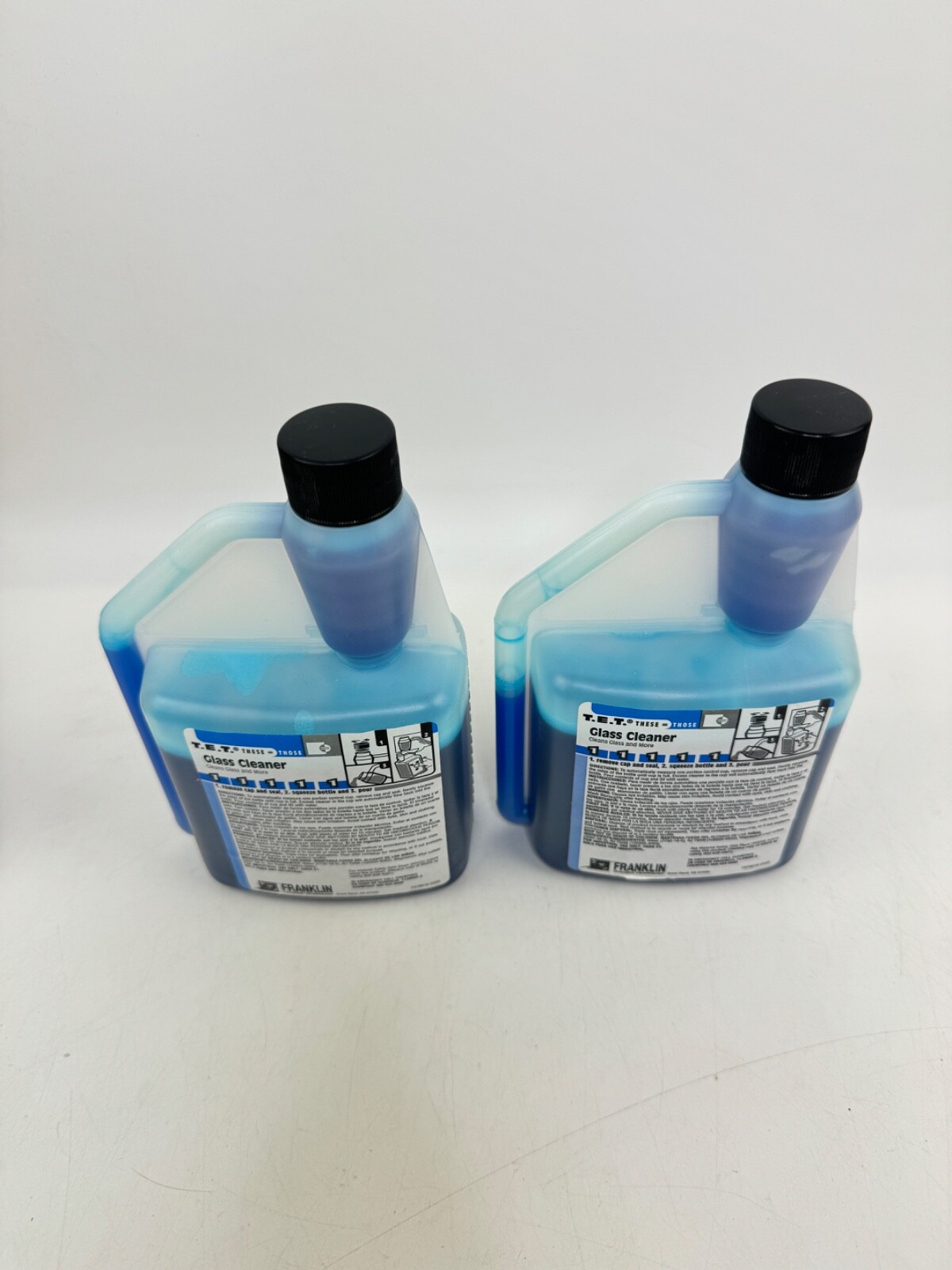 Franklin Cleaning Technologies T.E.T. Glass Cleaner F378616 2/16 FL. OZ. Bottles