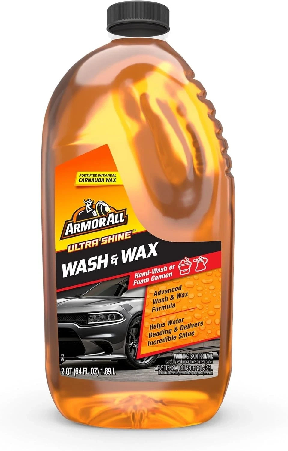 Armor All Ultra Shine Car Wash and Car Wax by Armor All, Cleaning Fluid for Cars