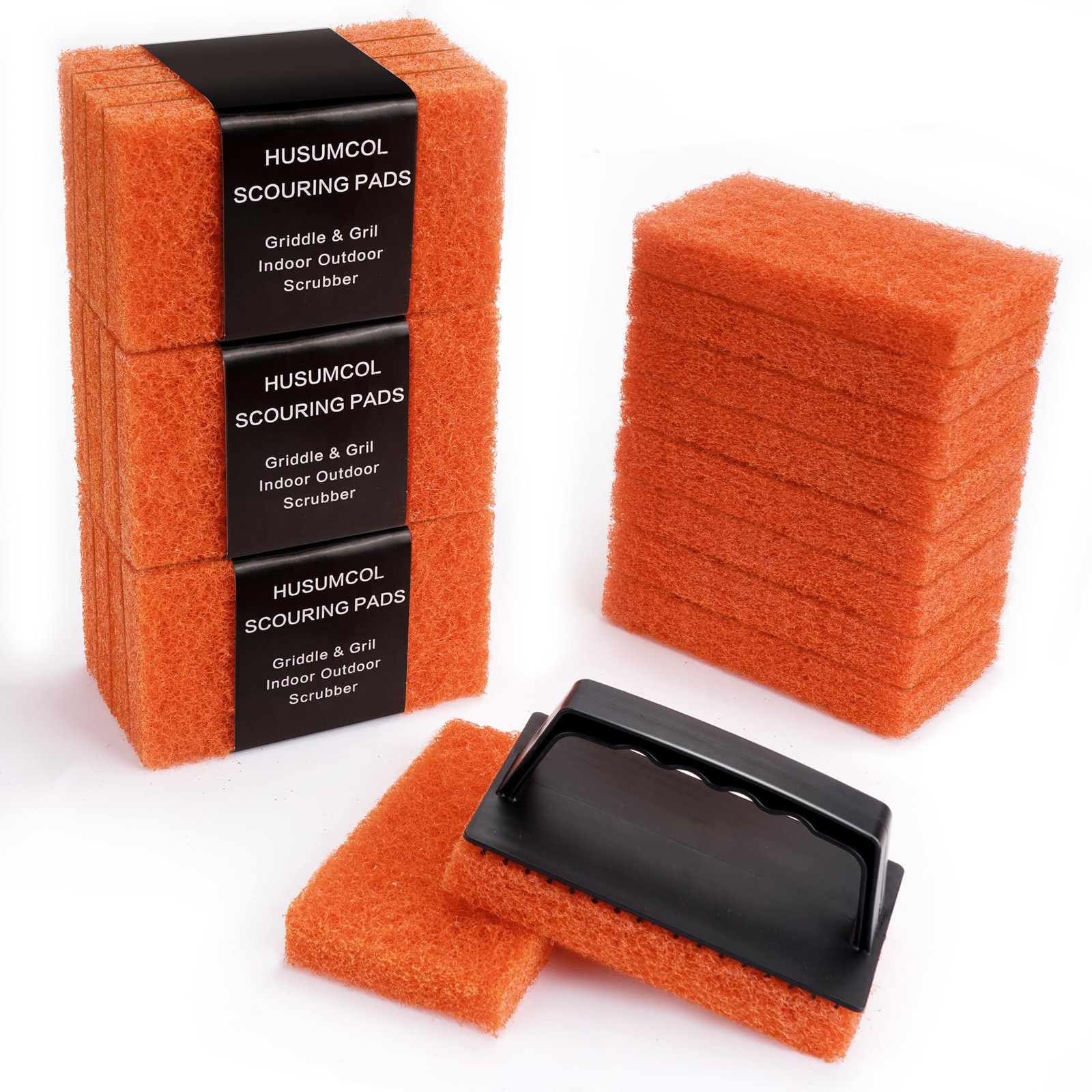 Griddle Cleaning Pads for Blackstone Flat Top, Non-Scratch Grill Scrub Pads, …