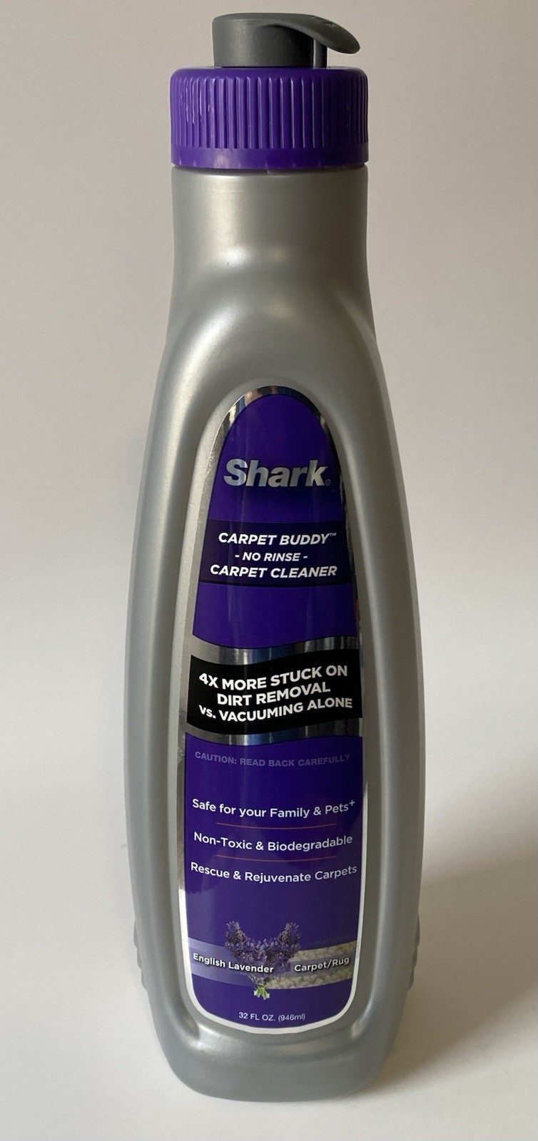 Shark Carpet Buddy No Rinse Carpet Cleaner English Lavender 32oz