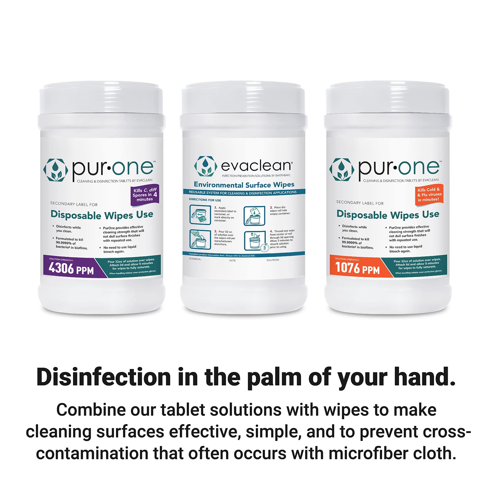 Disposable Dry Surface Wipes – 1,280 Unscented 6.5′ x 6′ Wipes for Multi-Surf…