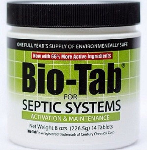 Bio-Tab for Septic Systems – 1 Year Supply – $49.95 – Free Shipping