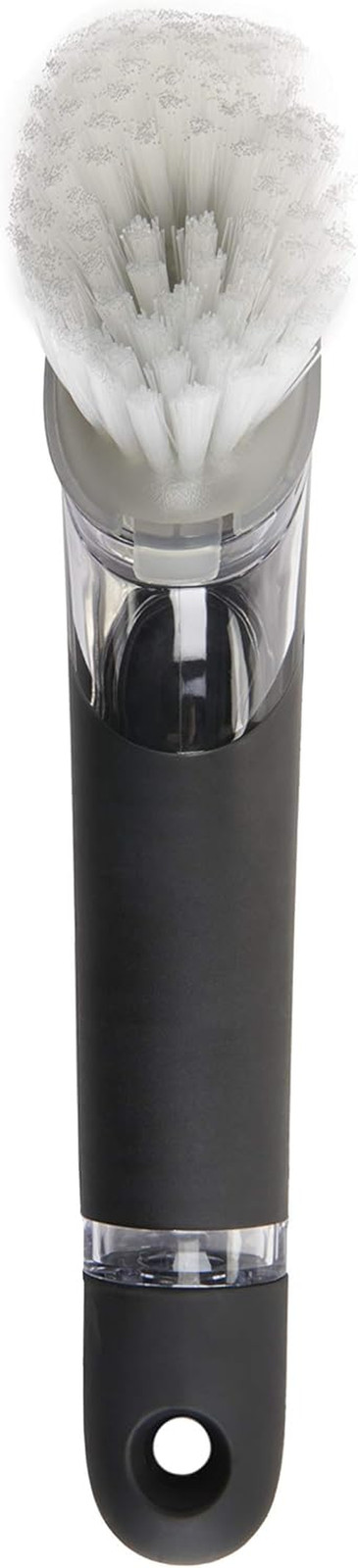 OXO Steel Soap Dispensing Dish Brush, Dish Scrubber