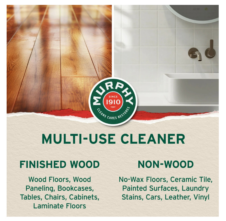 Murphy Oil Soap Wood Cleaner, Spray, 650 ml / 22 Fl. Oz