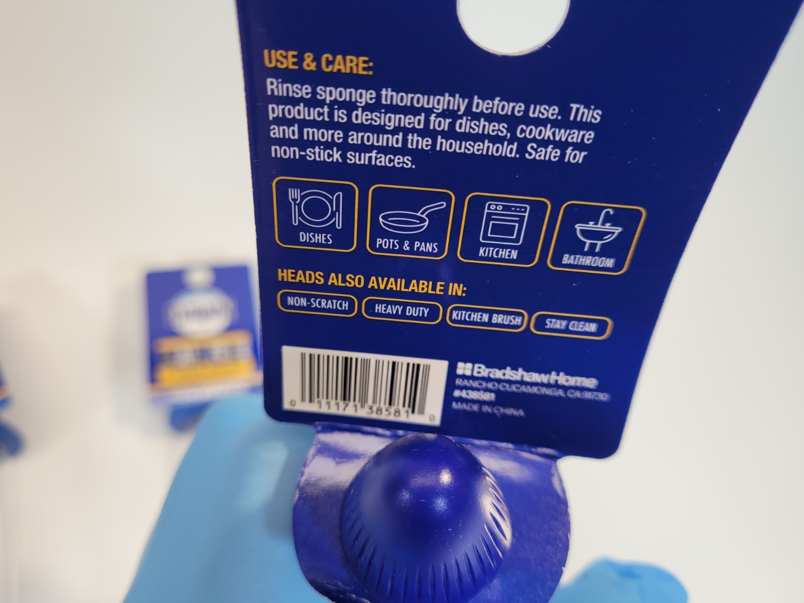Dawn Soap Dispensing Dish Wand with Refill Non-Scratch Scrubber Sponge 3 Units