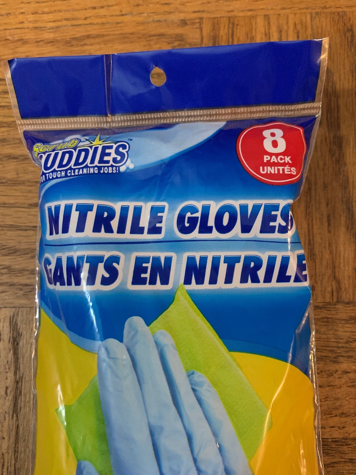 2x Scrub Buddies Nitrile Cleaning Gloves – pack of 8