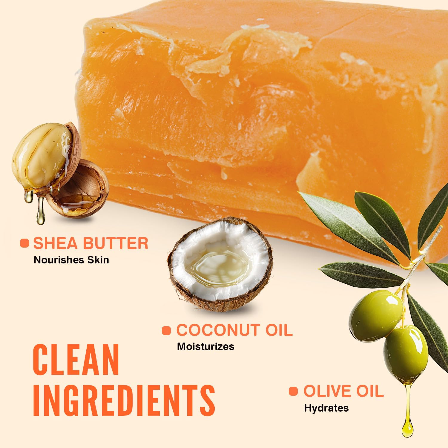 Men’S Soap Bar for Men – Natural Mens Soap – Crisp Citrus Air – Clean, Light Sce