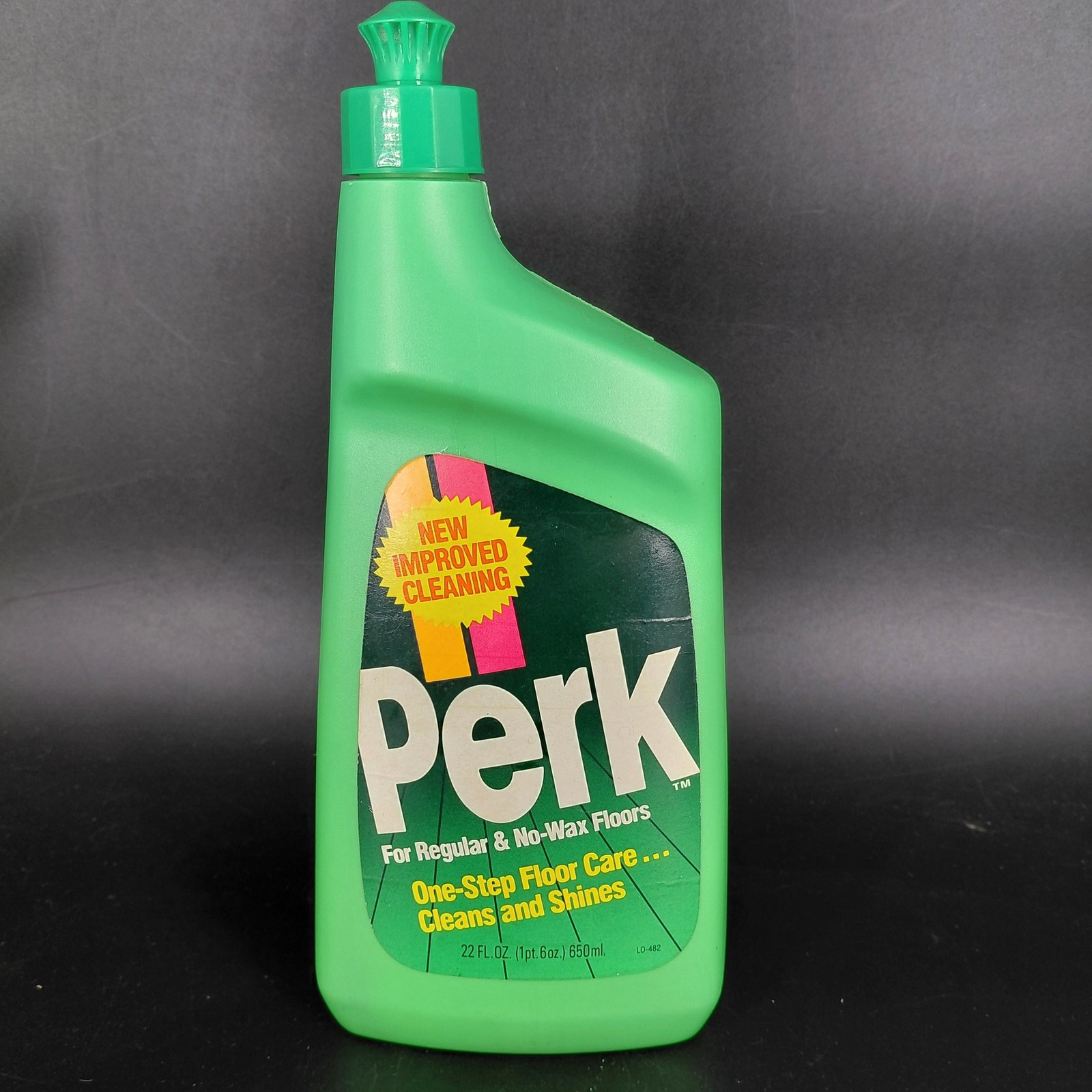 Perk One-Step Surface Floor Cleaner 22 Fl Oz Regular No-Wax Floors Discont 90s