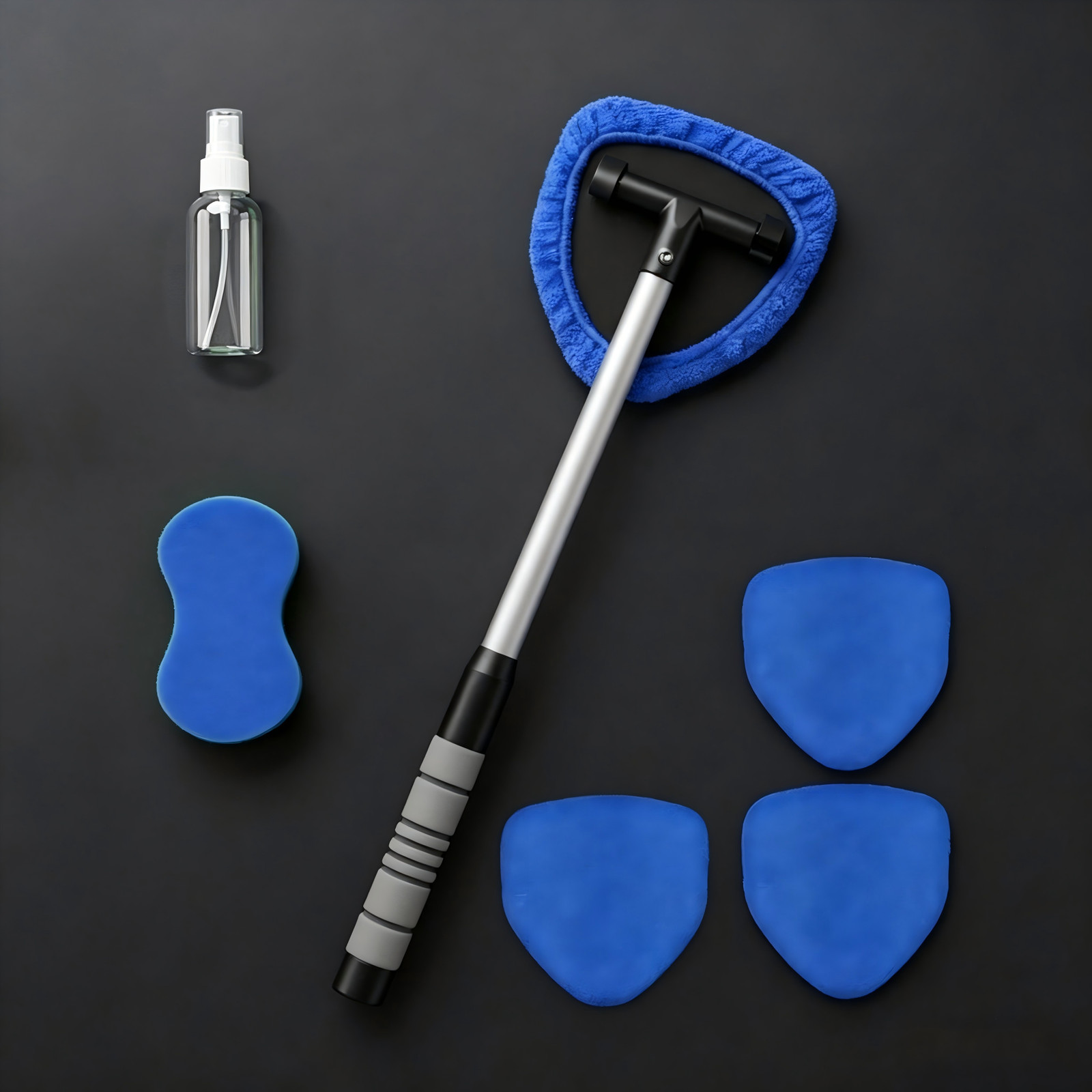 Windshield Cleaner Wand Microfiber Car Inside Window Cleaning Tool Anti Fog 2026